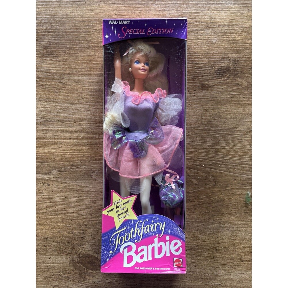 1994 Walmart Special Edition Toothfairy Barbie Doll #11645 Mattel NRFB